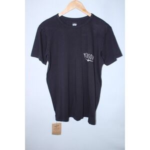 NWT Schott NYC Men's Medium Black Short Sleeve Round Neck T-Shirt